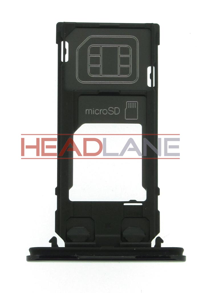 Sony F5321 Xperia X Compact SIM Tray - Black