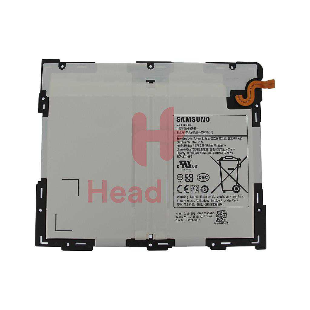 Samsung SM-T590 / SM-T595 Galaxy Tab A 10.5" 7300mAh Battery