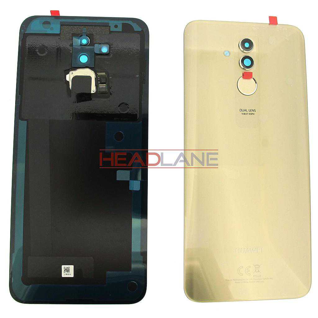 Huawei Mate 20 Lite Battery / Back Cover + Fingerprint Sensor / Reader - Gold