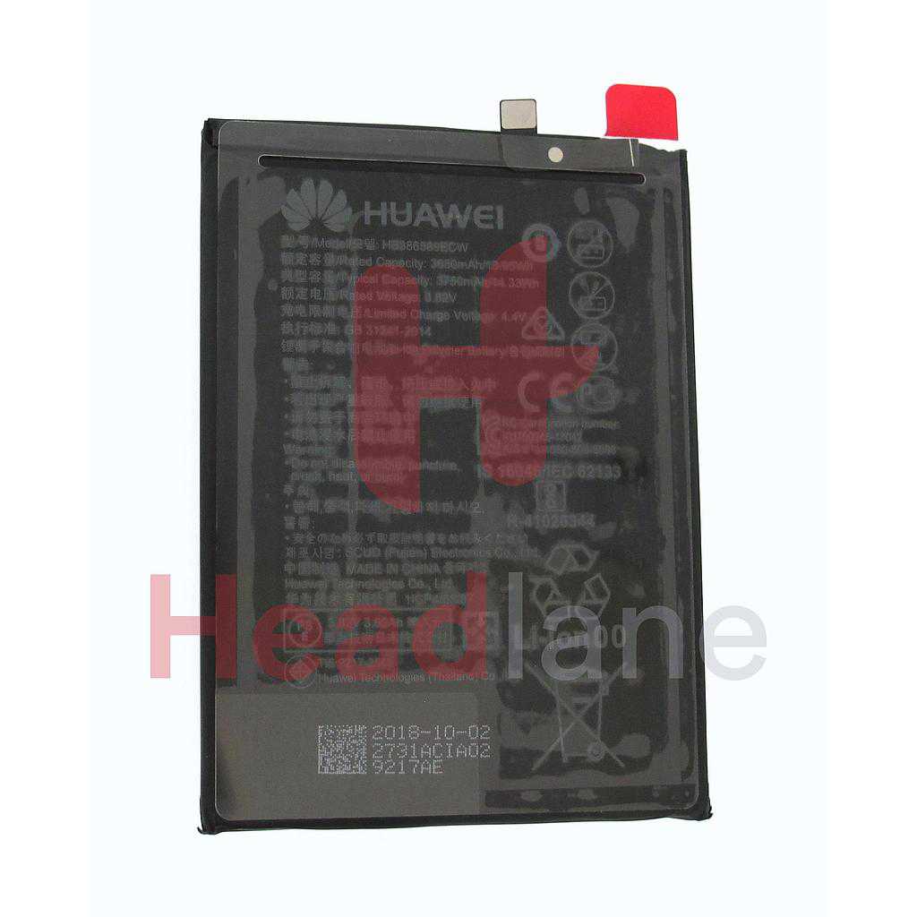 Huawei Mate 20 Lite / P10 Plus / Nova 3 / 5T Honor 20 / 8X / Play / View 10 HB386589ECW 3650mAh Internal Battery