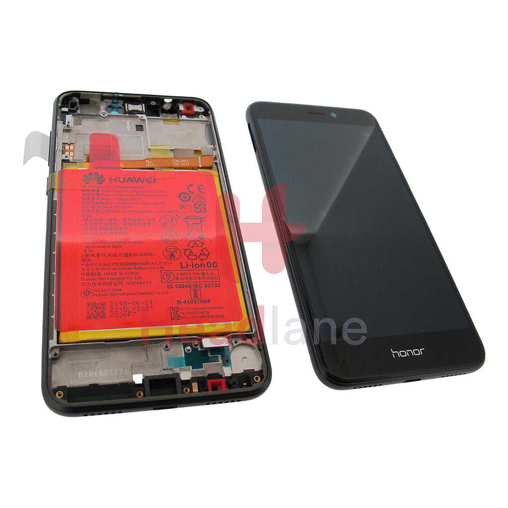 Huawei Honor 8 Lite LCD Display / Screen + Touch + Battery Assembly - Black