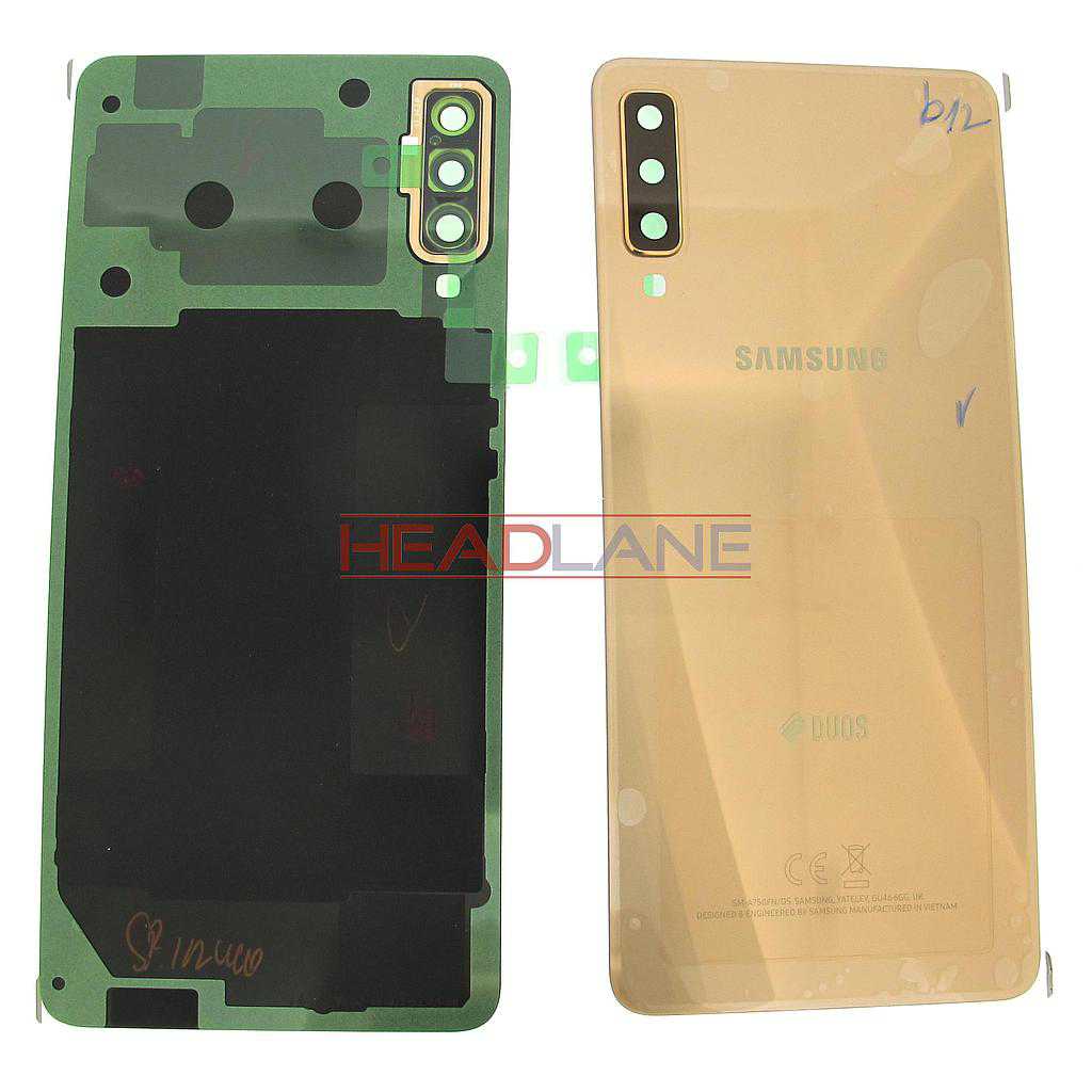 Samsung SM-A750 Galaxy A7 (2018) DUOS Back / Battery Cover - Gold