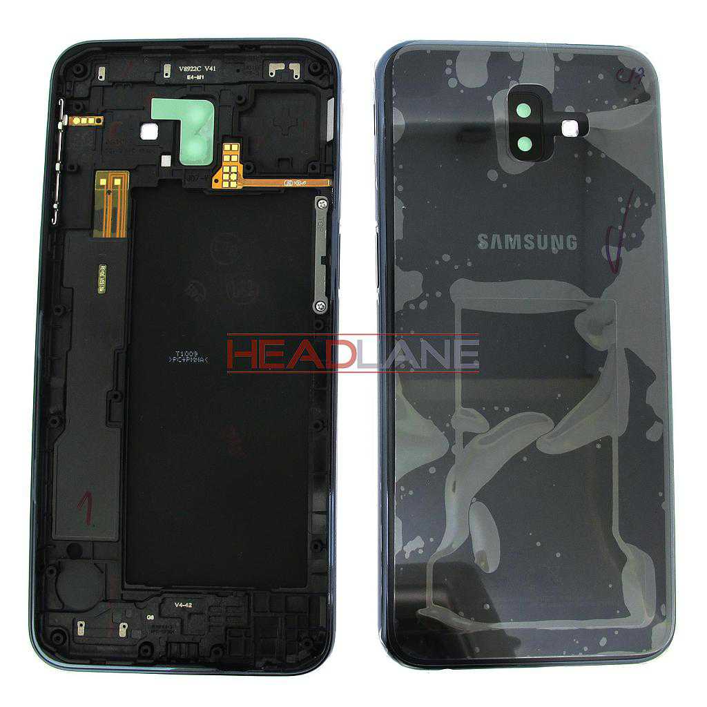 Samsung SM-J610 Galaxy J6+ (2018) Back / Battery Cover - Black