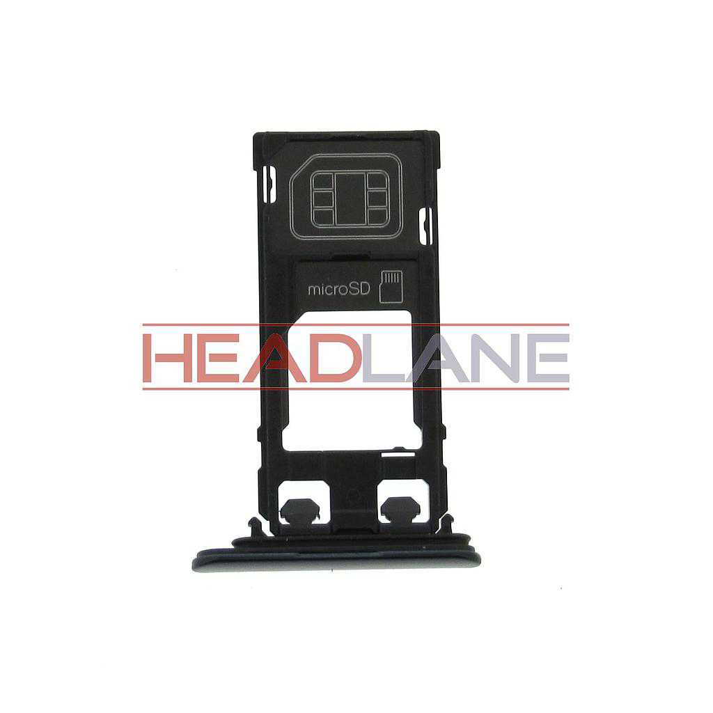 Sony F8331 Xperia XZ SIM / MicroSD Card Tray - Blue