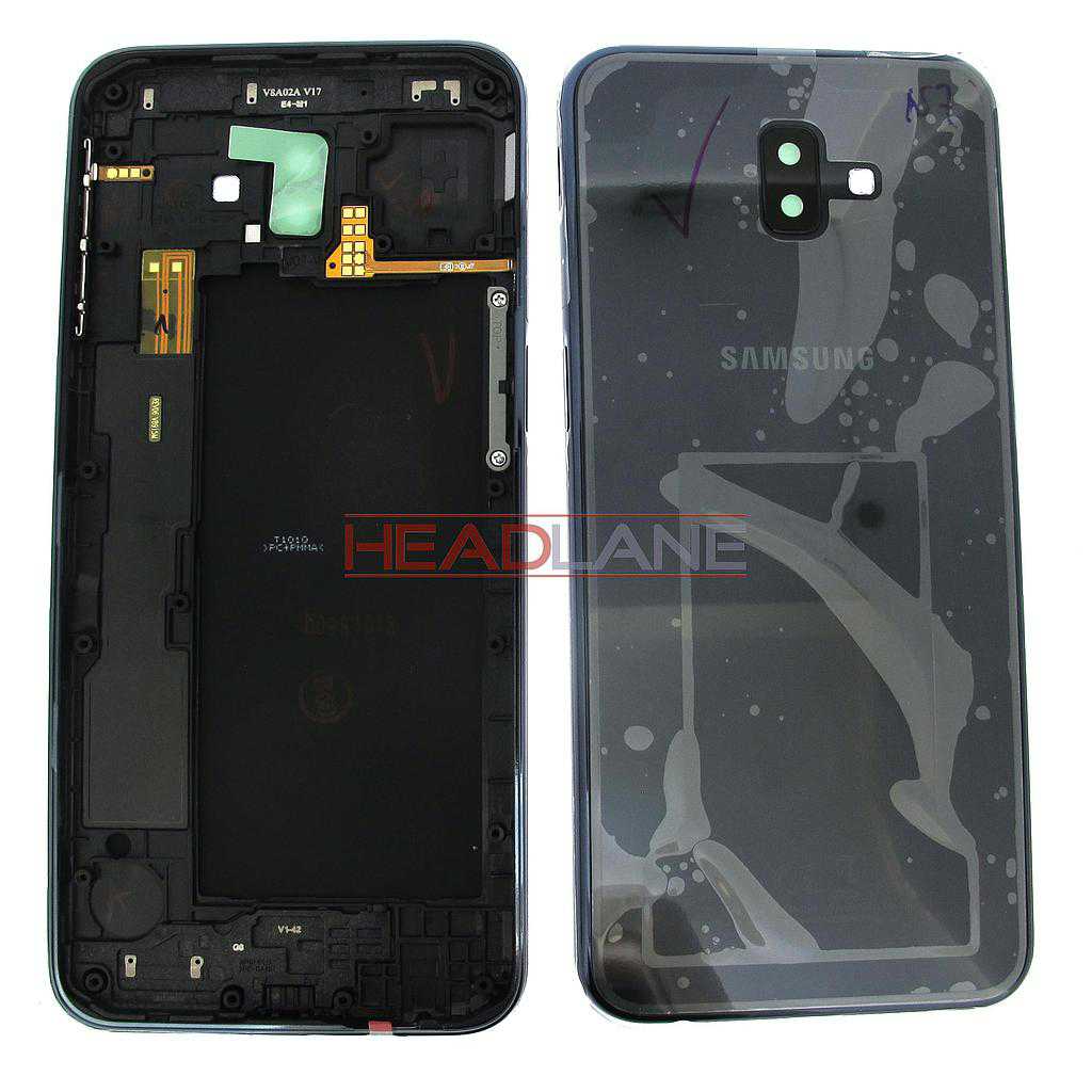 Samsung SM-J610 Galaxy J6+ (2018) Back / Battery Cover - Black