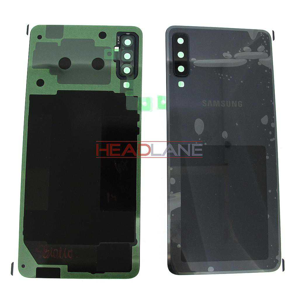 Samsung SM-A750 Galaxy A7 (2018) Back / Battery Cover - Black