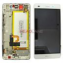 Huawei P8 Lite LCD Display / Screen + Touch Assembly + Battery - White