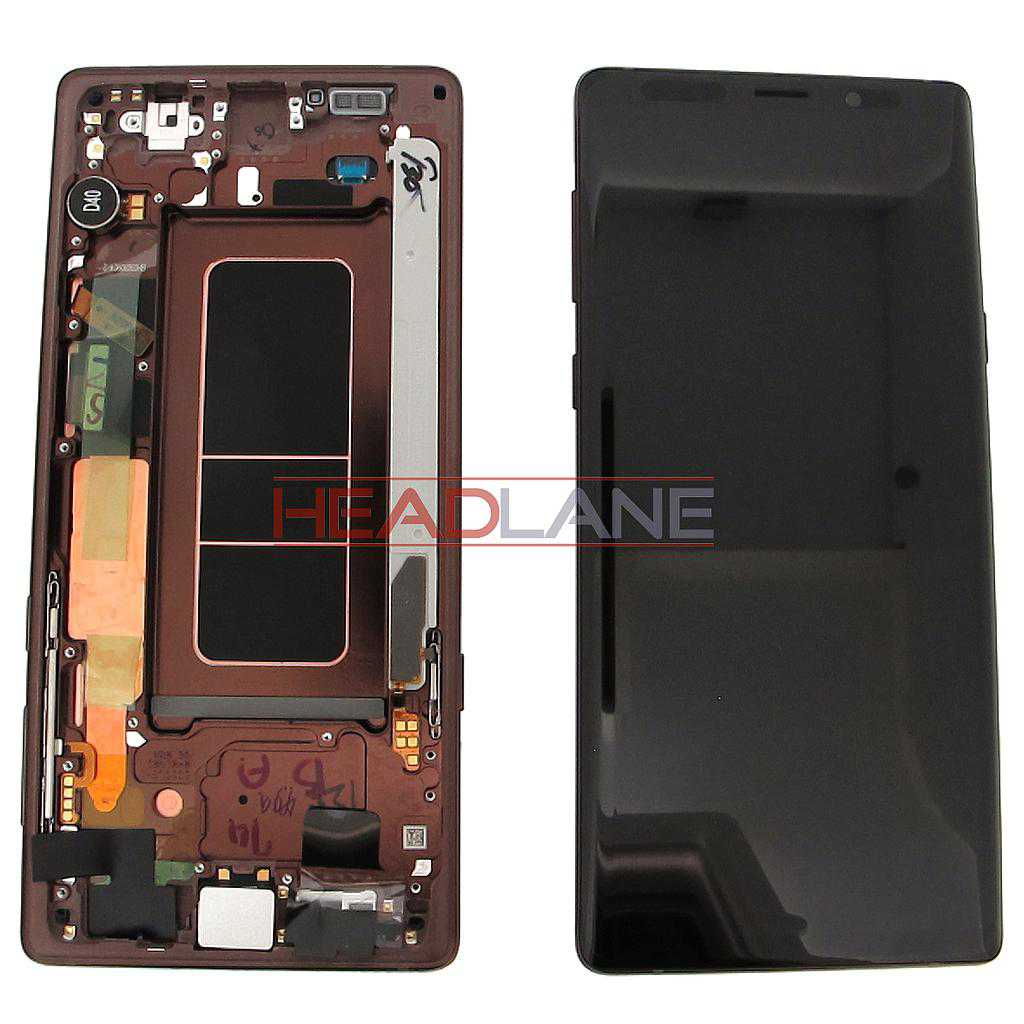 Samsung SM-N960 Galaxy Note 9 LCD Display / Screen + Touch - Gold