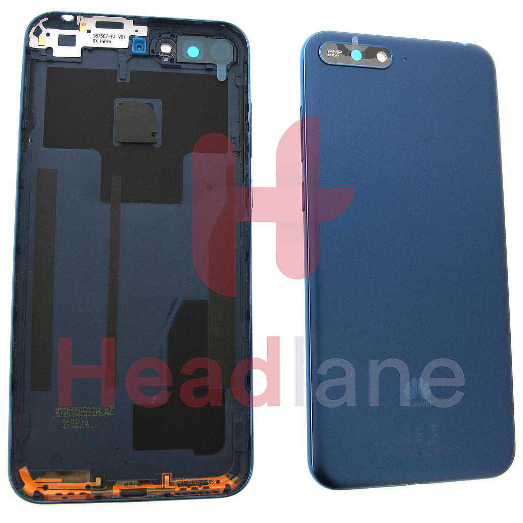 Huawei Y6 (2018) Battery / Back Cover - Blue
