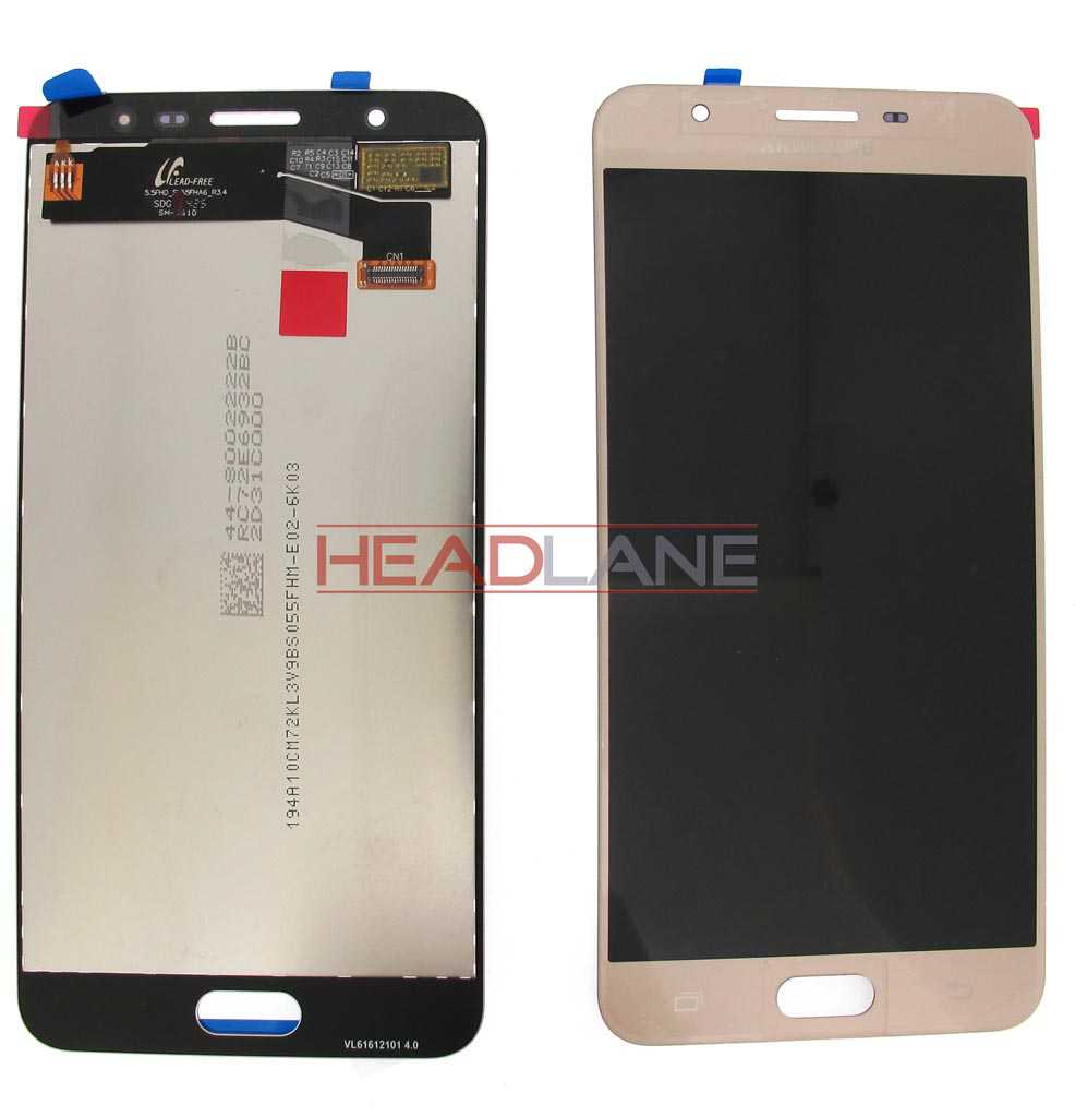 Samsung SM-G610 Galaxy On7 / J7 Prime LCD Display / Screen + Touch - Gold