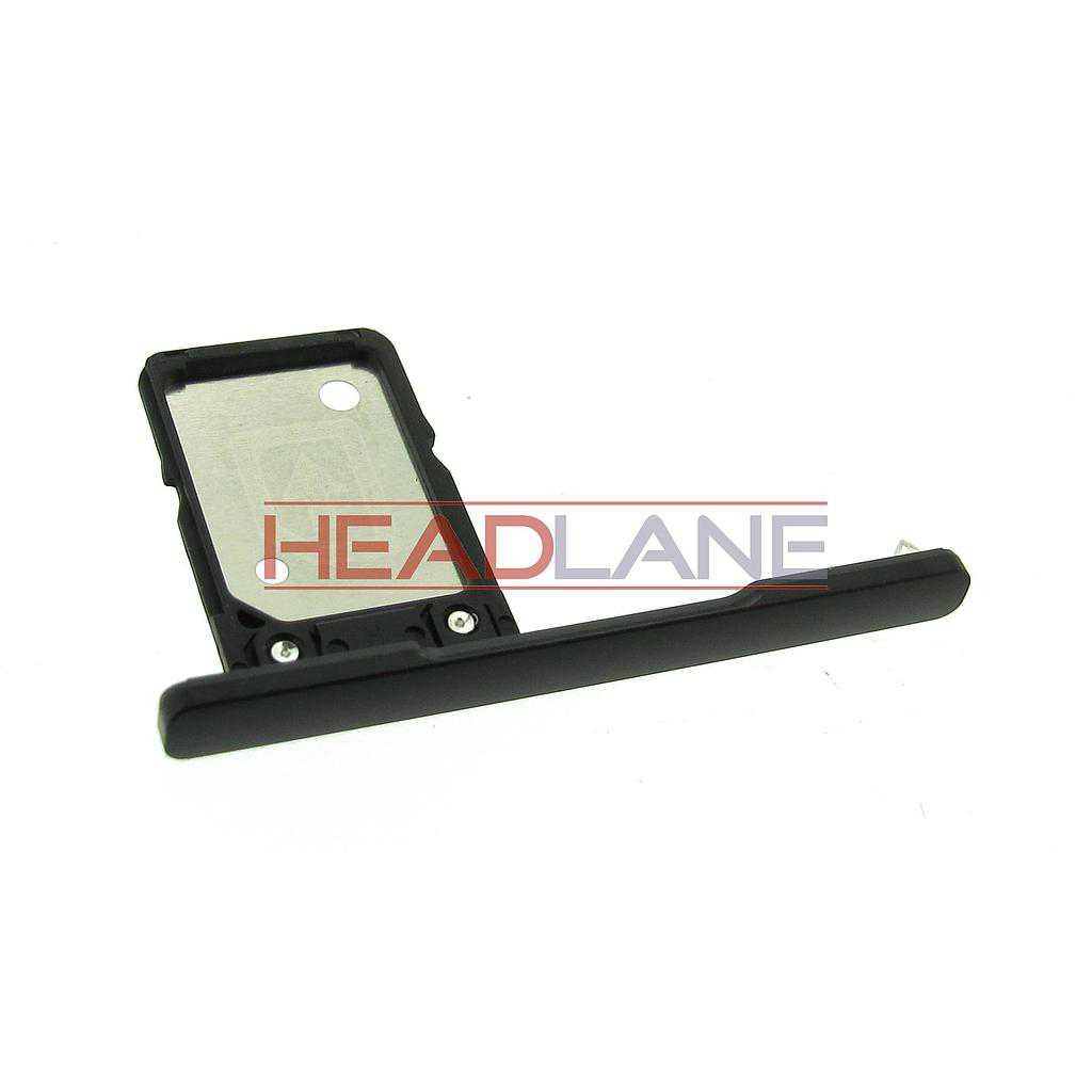 Sony G3221 Xperia XA1 Ultra SIM Card Tray - Black (Single)