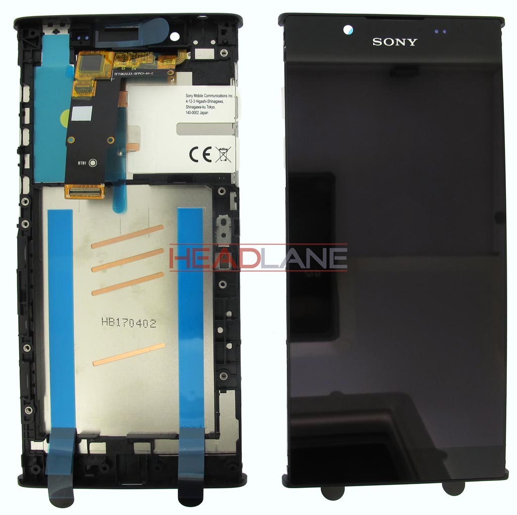 Sony G3311 G3312 Xperia L1 / Dual - LCD Display / Screen + Touch - Black
