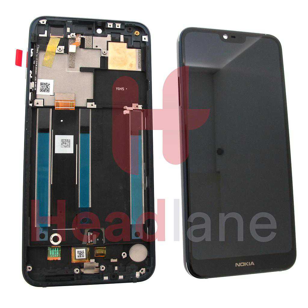 Nokia TA-1100 TA-1095 7.1 LCD Display / Screen + Touch - Blue