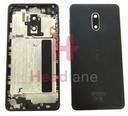 Nokia 6 TA-1021 Back / Battery Cover - Black
