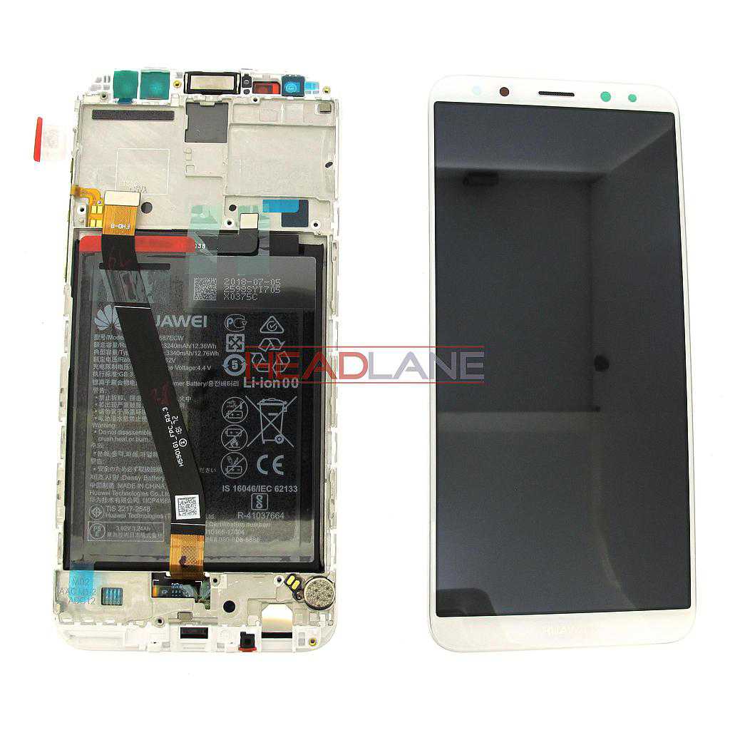 Huawei Mate 10 Lite LCD Display / Screen + Touch +Battery Assembly Gold/White