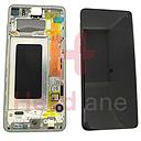 Samsung SM-G973 Galaxy S10 LCD Display / Screen + Touch - Prism White
