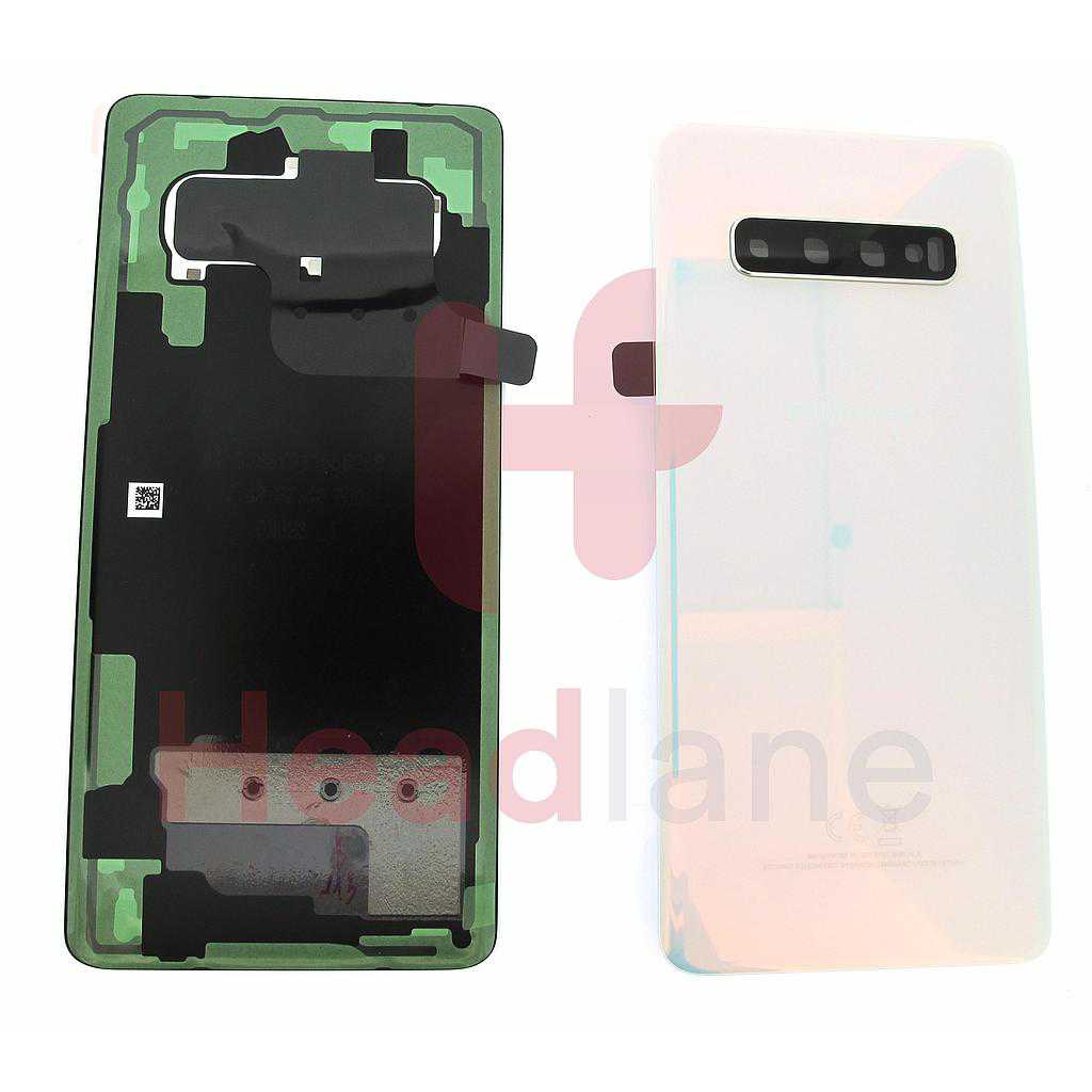 Samsung SM-G975 Galaxy S10+ / S10 Plus Back / Battery Cover - Prism White