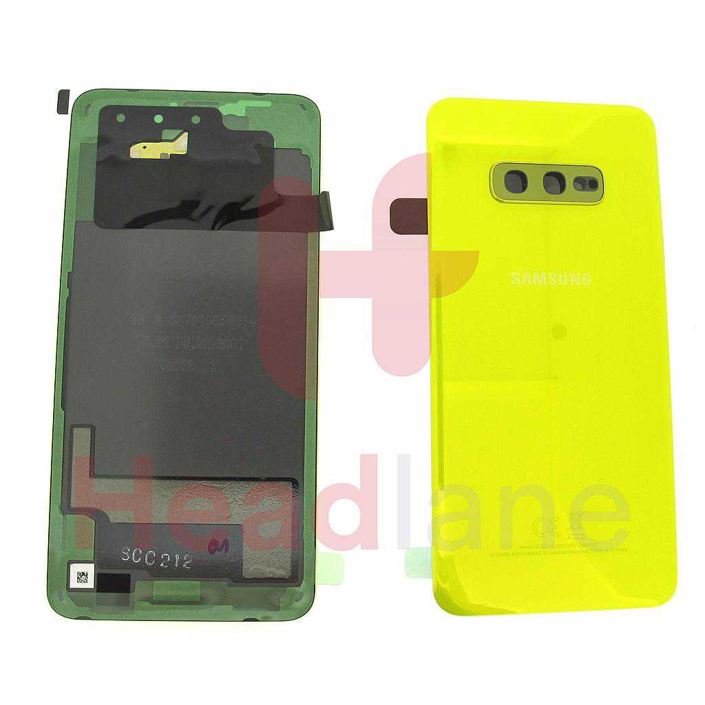 Samsung SM-G970 Galaxy S10E Back / Battery Cover - Canary Yellow