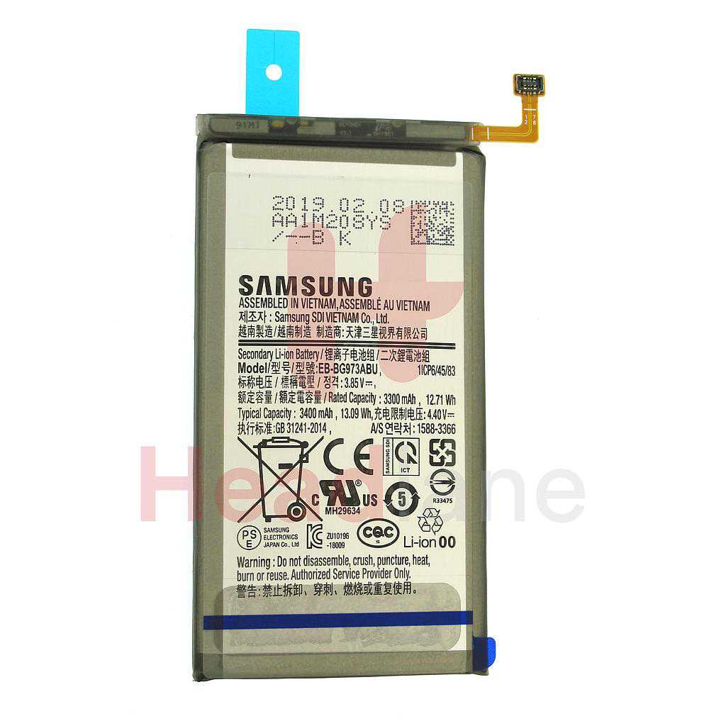 Samsung SM-G973 Galaxy S10 Internal Battery EB-BG973ABU