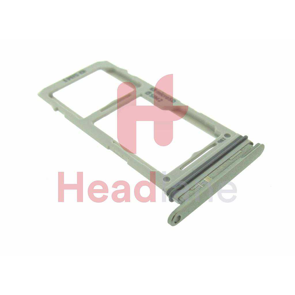 Samsung SM-G973 Galaxy S10 SIM / Memory Card Tray (Hybrid / Dual SIM) - Prism White