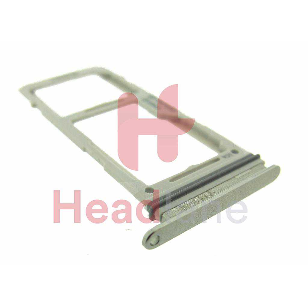 Samsung SM-G975 Galaxy S10+ / S10 Plus SIM / Memory Card Tray (Hybrid / Dual SIM) - Prism White