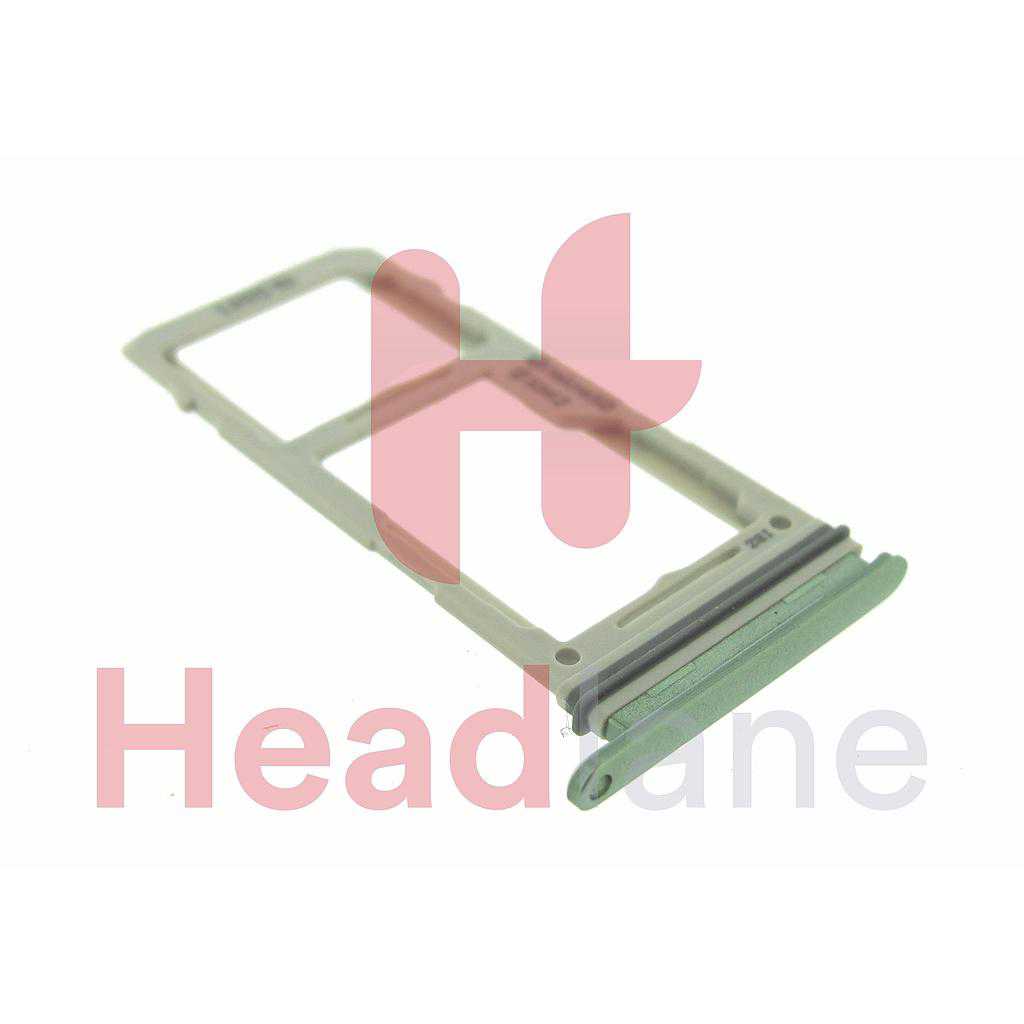 Samsung SM-G970 Galaxy S10E SIM / Memory Card Tray (Hybrid / Dual SIM) - Prism Green