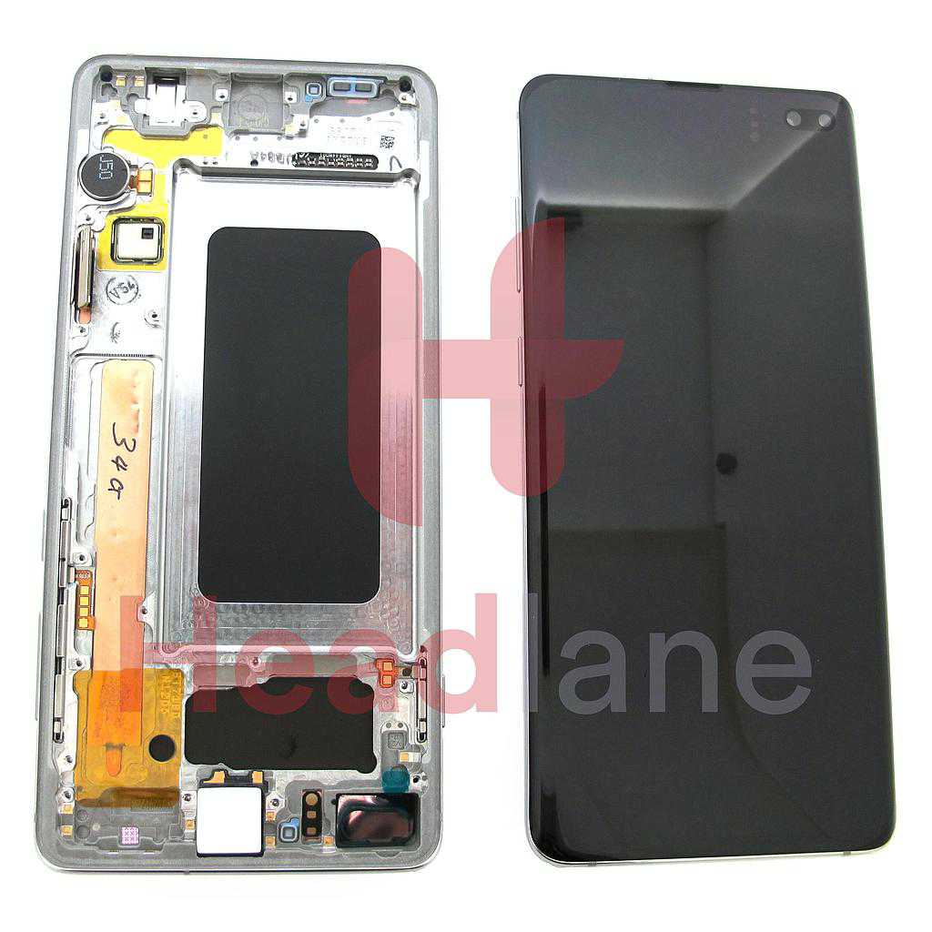 Samsung SM-G975 Galaxy S10+ / S10 Plus LCD Display / Screen + Touch - Prism Silver