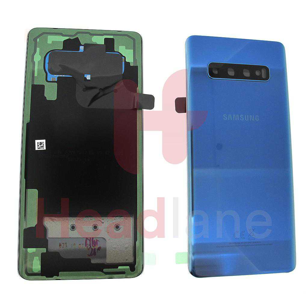 Samsung SM-G975 Galaxy S10+ / S10 Plus Back / Battery Cover - Prism Blue