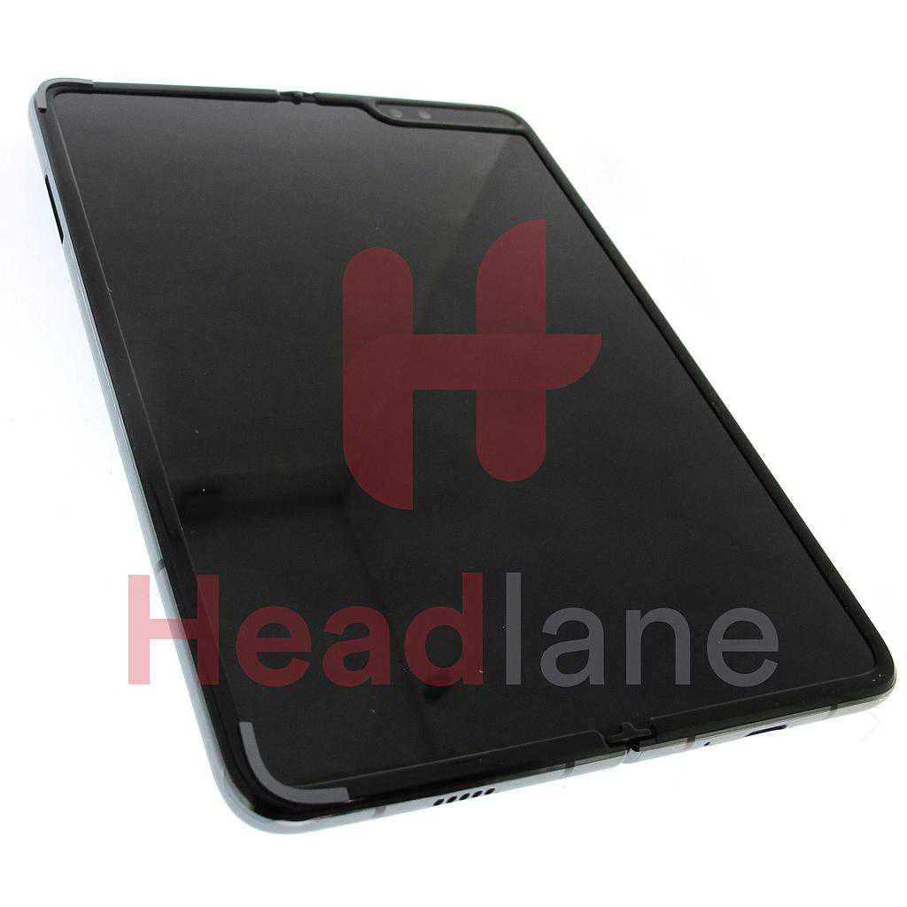 Samsung SM-F900 Galaxy Fold LCD Display / Screen + Touch - Black