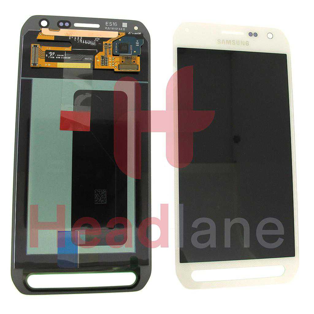 Samsung SM-G890 Galaxy S6 Active LCD Display / Screen + Touch - White