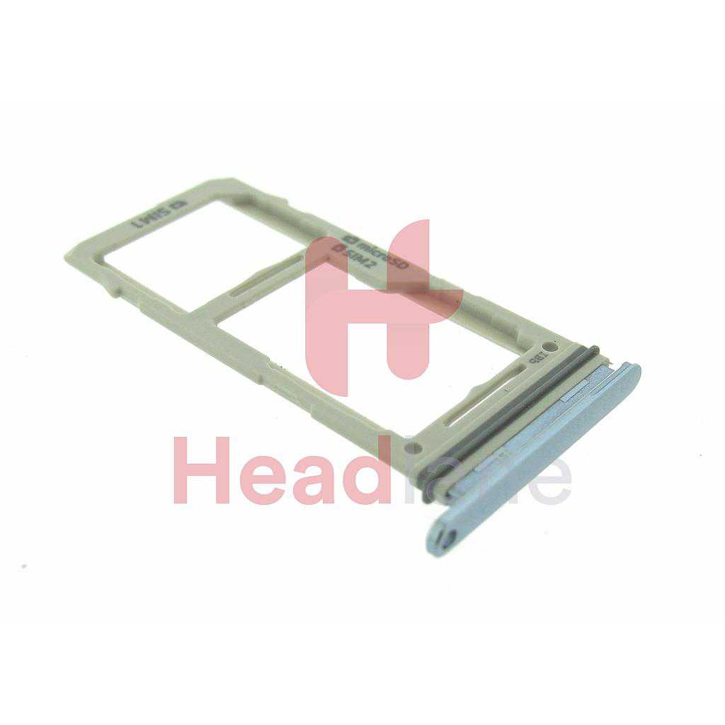 Samsung SM-G970 Galaxy S10E SIM / Memory Card Tray (Hybrid / Dual SIM) - Prism Blue