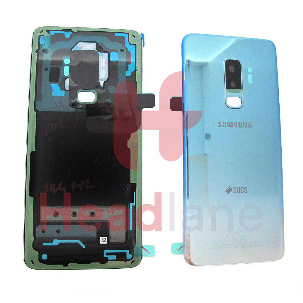 Samsung SM-G965F Galaxy S9+ Hybrid SIM Battery Cover - Polaris Blue