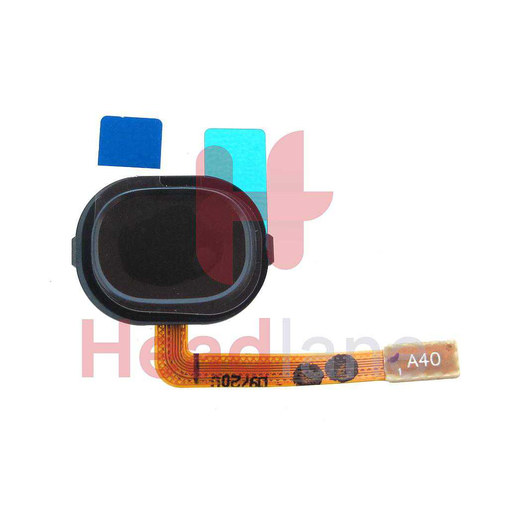 Samsung SM-A405 Galaxy A40 Fingerprint Reader / Sensor Flex - Black