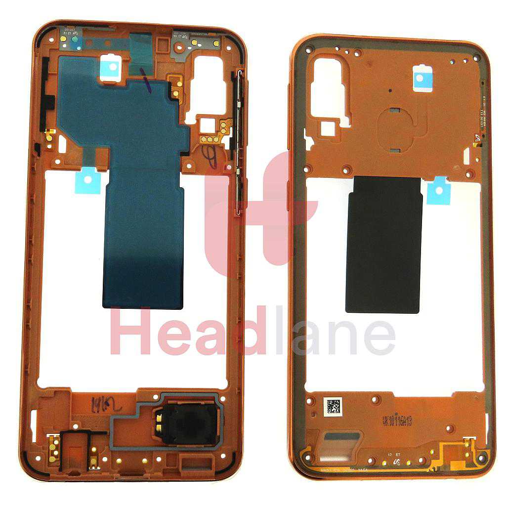 Samsung SM-A405 Galaxy A40 Middle Cover / Chassis - Orange