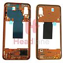 Samsung SM-A405 Galaxy A40 Middle Cover / Chassis - Orange