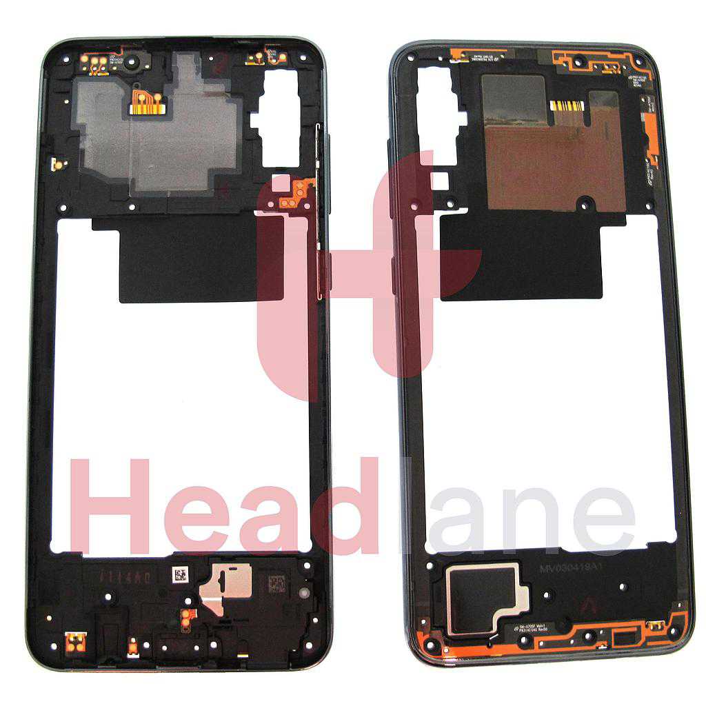 Samsung SM-A705 Galaxy A70 Middle Cover / Chassis - Black