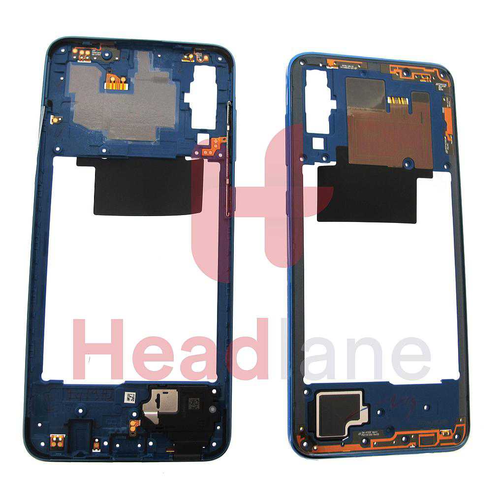 Samsung SM-A705 Galaxy A70 Middle Cover / Chassis - Blue