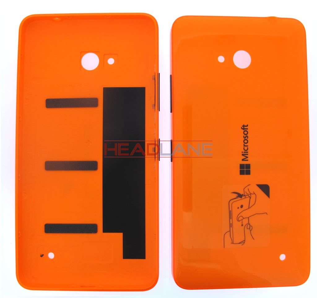 Microsoft Lumia 640 Battery Cover - Orange