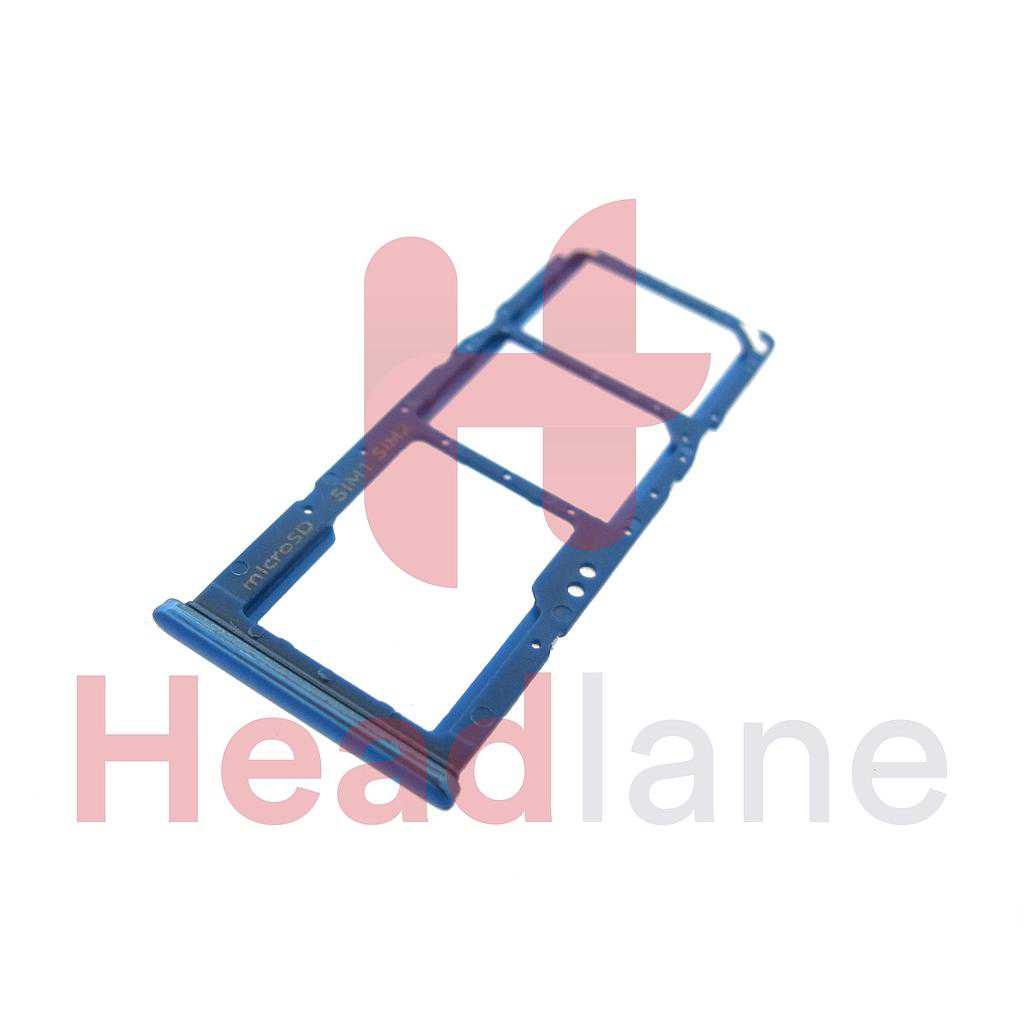 Samsung SM-A705 Galaxy A70 SIM / MicroSD Card Tray (Dual SIM) - Blue