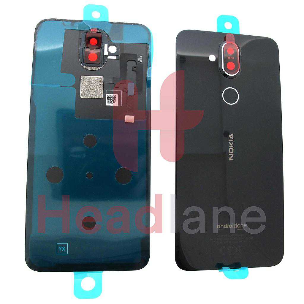 Nokia TA-1119 (Dual SIM) 8.1 Back / Battery Cover - Blue