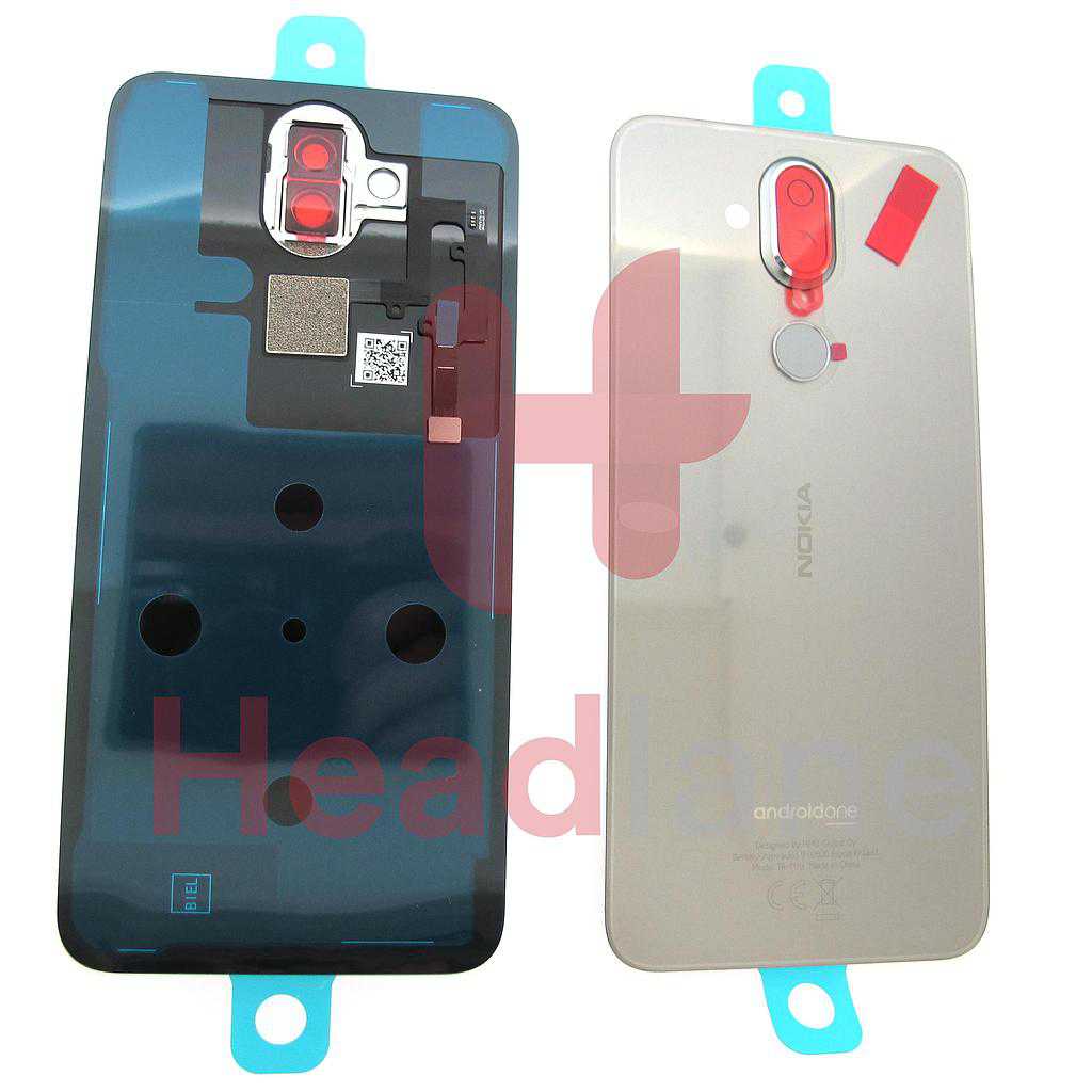 Nokia TA-1119 (Dual SIM) 8.1 Back / Battery Cover - Iron
