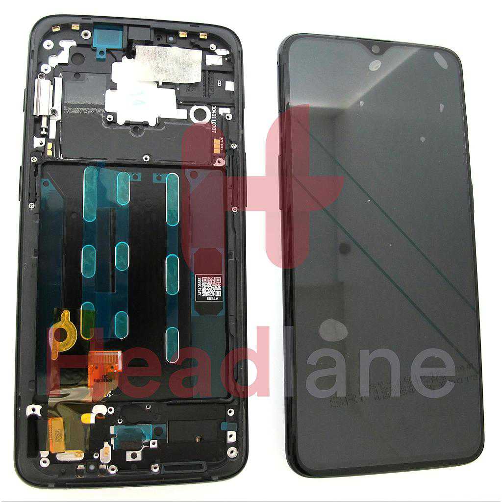 OnePlus 6T LCD Display / Screen + Touch - Midnight Black