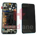 Huawei P30 Lite (MAR-LX1A) LCD Display / Screen + Touch + Battery Assembly - Blue