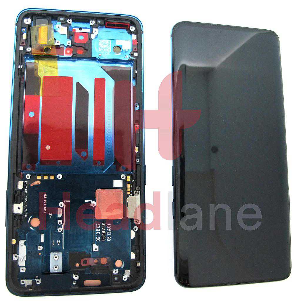 OnePlus 7 Pro LCD Display / Screen + Touch (Single SIM) - Nebula Blue