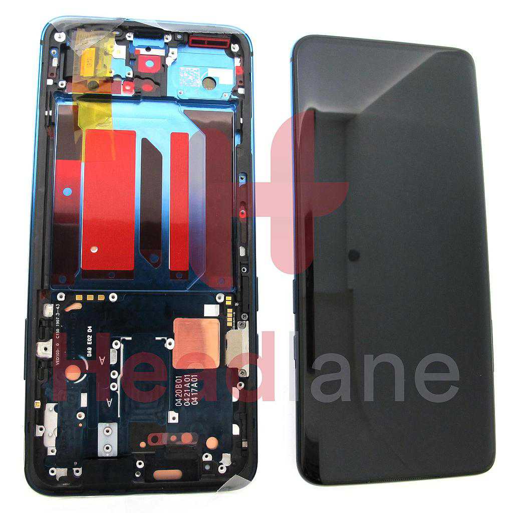 OnePlus 7 Pro LCD Display / Screen + Touch (Dual SIM) - Nebula Blue