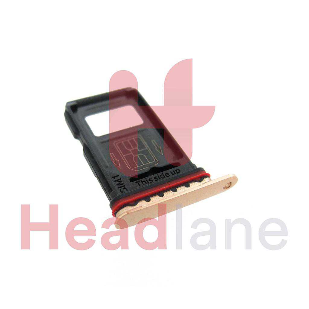 OnePlus 7 Pro SIM Card Tray - Almond / Gold