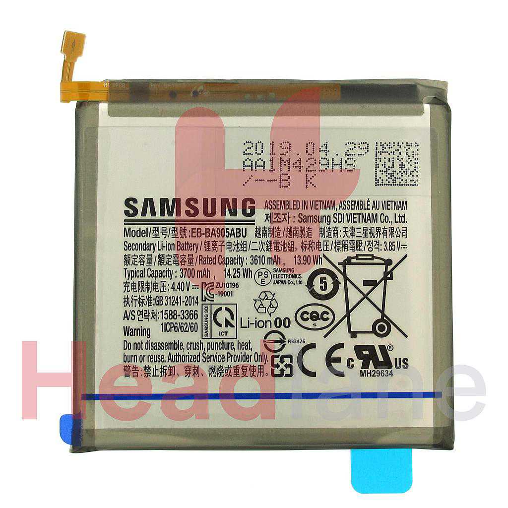 Samsung SM-A805 Galaxy A80 EB-BA905ABU Internal Battery