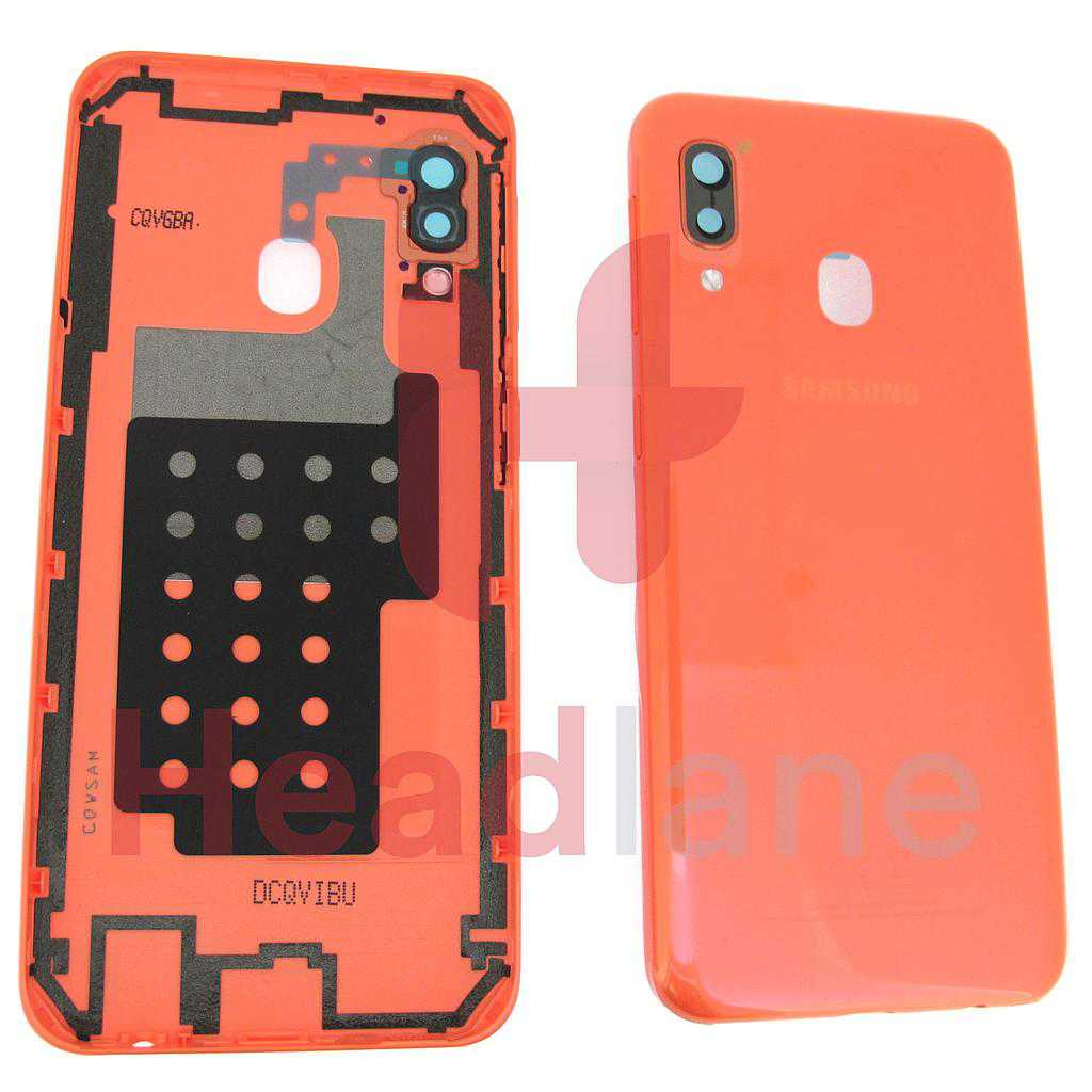 Samsung SM-A202 Galaxy A20E Back / Battery Cover - Coral