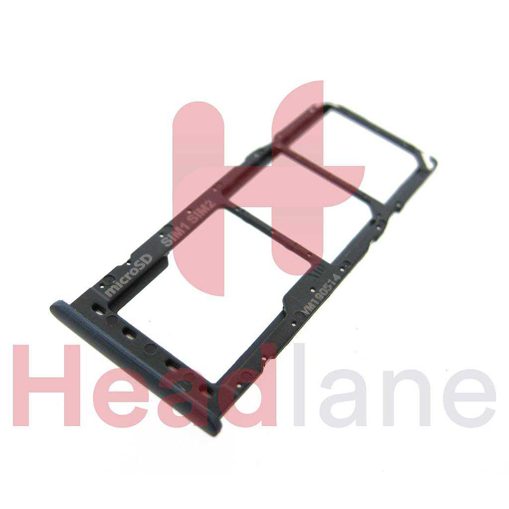 Samsung SM-A105 Galaxy A10 SIM / MicroSD Card Tray (Dual SIM) - Black