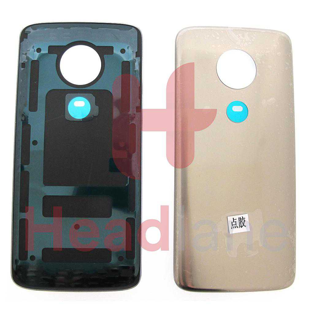 Lenovo / Motorola XT1922 Moto G6 Play Back / Battery Cover - Gold